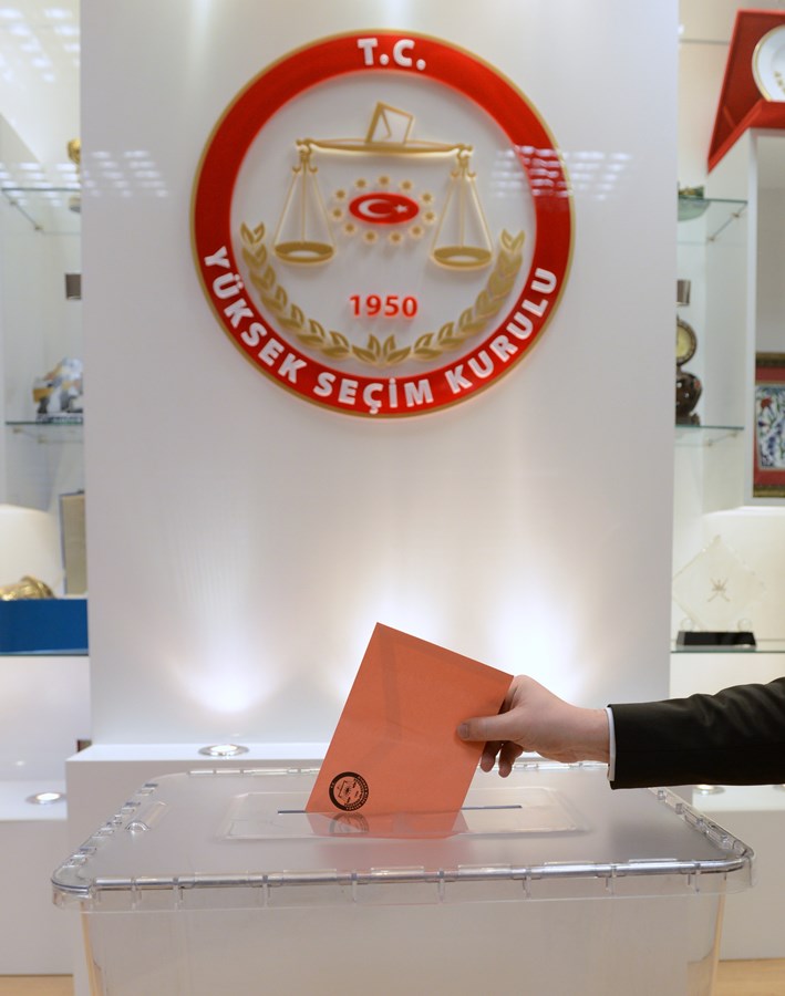 In the November 1st general elections, 85.18 percent of the Turks went to the ballots to exert their right of suffrage.   AA PHOTO / AHMET İZGİ