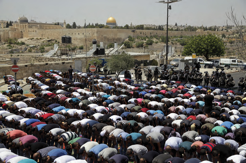Al-Aqsa Mosque s Incident in July 2017 Affirming the Policy