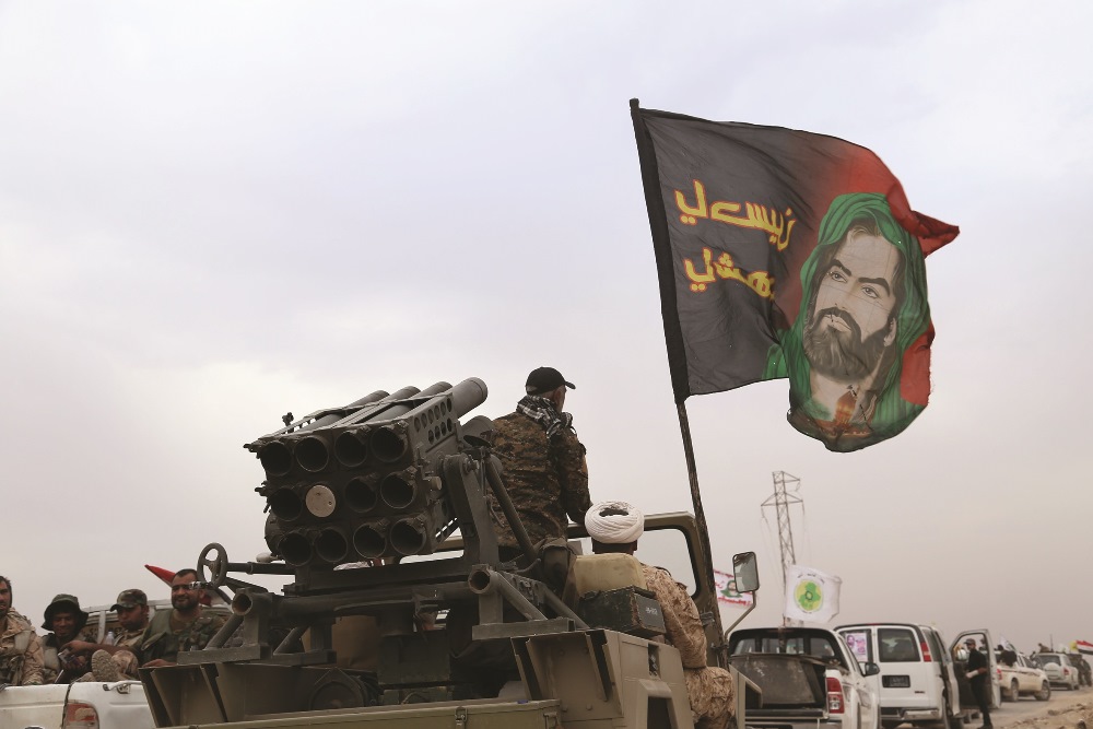 Located 210 kilometers in the north of Baghdad, the Beyci oil region is controlled by the Iraqi army and the Shi’a militias affiliated with Hashd al-Shabi.  AA PHOTO /  İDRİS OKUDUCU