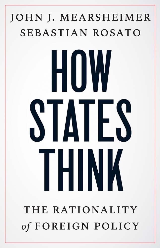 How States Think: The Rationality of Foreign Policy, Book Reviews